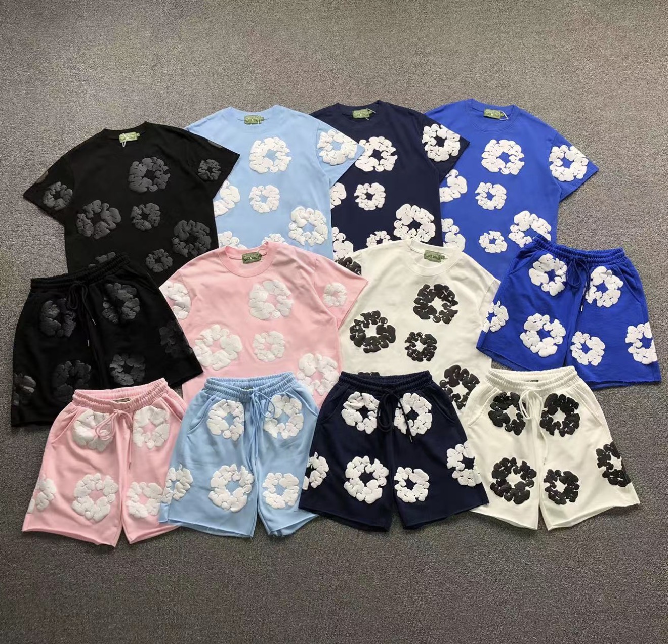 Denim Tears Hoodies, Tees & Shorts — Cotton wreath collection