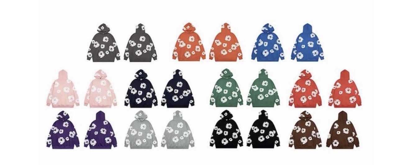 Denim Tears Hoodies, Tees & Shorts — Cotton wreath collection