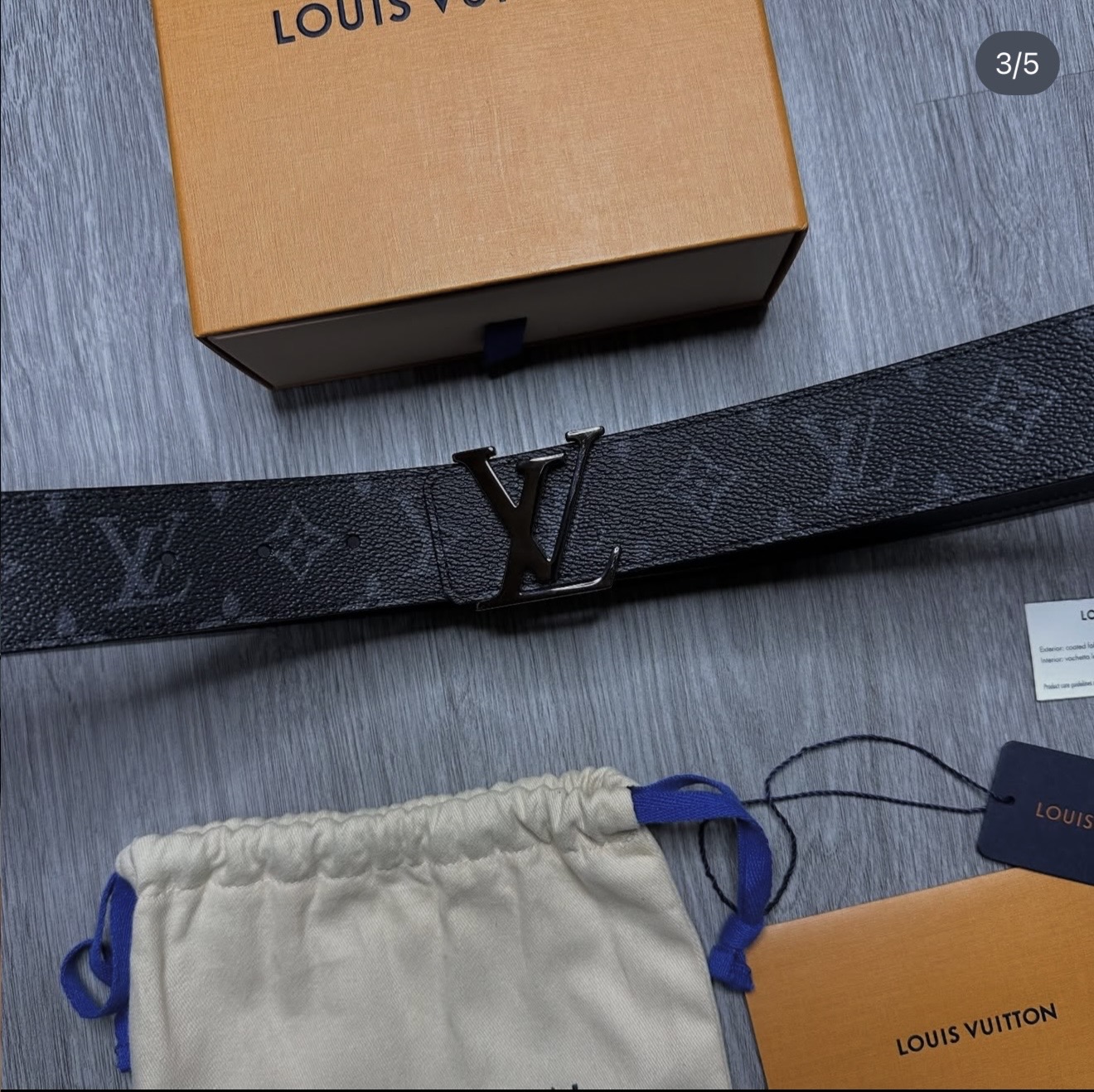 Louis Vuitton Belts — Boxed with full packaging