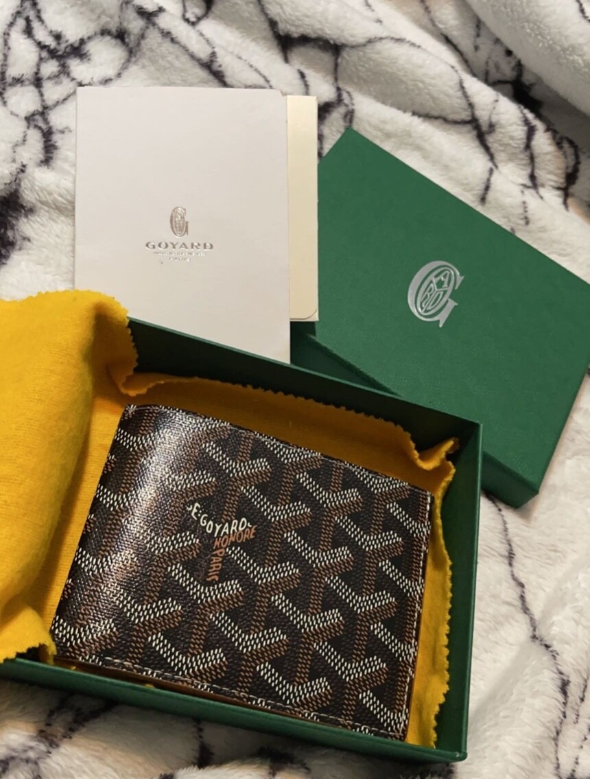 Wallets — Goyard & LV card holders